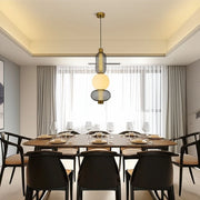 Luminária Pendente 12W Ajustável 3 Cores de Luz Moderna com Iluminação 360° Bivolt