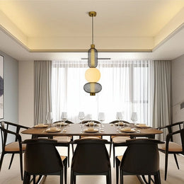 Luminária Pendente 12W Ajustável 3 Cores de Luz Moderna com Iluminação 360° Bivolt