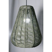 Lustre Pendente Gota Corda Náutica Boho Design Decorativo