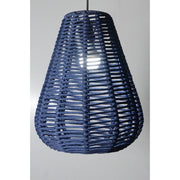 Lustre Pendente Gota Corda Náutica Boho Design Decorativo