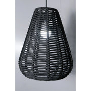 Lustre Pendente Gota Corda Náutica Boho Design Decorativo